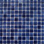 Foggy Dark Blue Tiles
