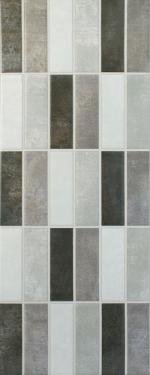 Grey Mixed Mosaic Gloss Tiles