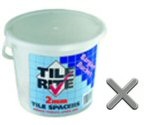 Bucket 2mm spacers for tiles
