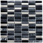 Argent Night Brick Mix Tiles