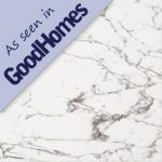 Arabescato Veined White Marble Effect Polished Tiles