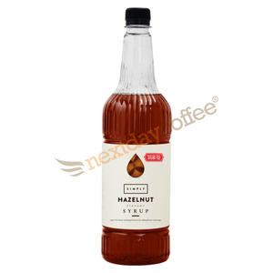 Simply Hazelnut Sugar Free Syrup (1 Litre)