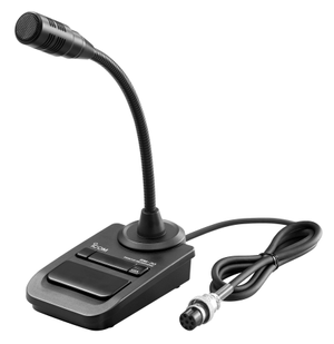 Icom sm-30 desktop goose neck microphone.