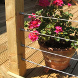 Wire Balustrade Kit - Surface Mount