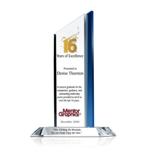 Crystal Pinnacle Retirement Award