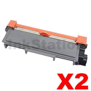 2 x Fuji Xerox DocuPrint M225,M265,P225,P265 Compatible Black High Yield Toner Cartridge (CT202330)- 2,600 pages