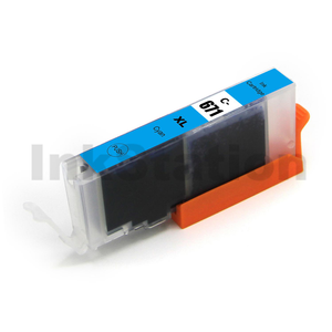 Compatible Canon CLI-671XLC Cyan High Yield Inkjet