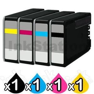 4 Pack Canon PGI-2600XL Compatible High Yield Ink Cartridge [1BK,1C,1M,1Y]
