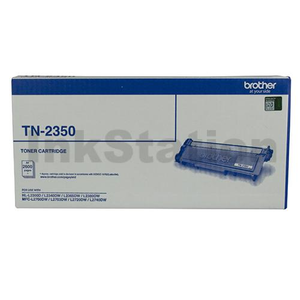 1 x Genuine Brother TN-2350 Toner Cartridge - 2,600 pages