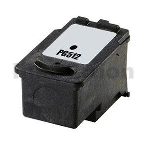 Canon PG-512 Black High Yield Compatible InkJet Cartridge - 401 pages