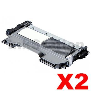2 x Compatible Brother TN-2250 Toner - 2,600 pages