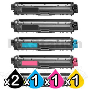 5-Pack Compatible Brother TN-251 / TN-255 Toner Combo [2BK,1C,1M,1Y]