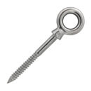 Wood Screw Thread Eye Bolt - Vine Eye