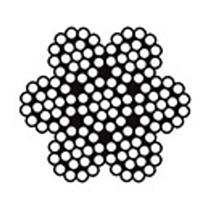 7x19 Stainless Steel Wire Rope - Per Metre