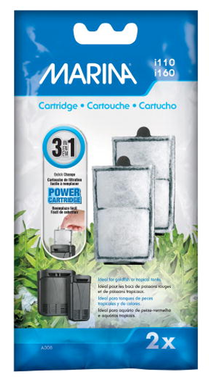 Marina Power Cartridges x 2 for the Marina i110 and i160 Filters A308