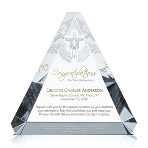 Trinity Pastor Retirement Plaque
