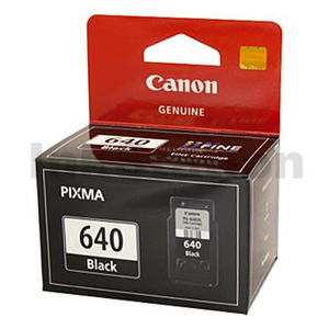 Canon PG-640 Genuine Black Ink Cartridge - 180 pages