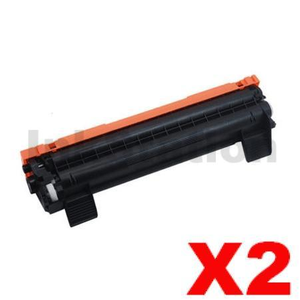 2 x Compatible Fuji Xerox DocuPrint P115b,P115w,M115w,M115fw Black Toner - 1,000 pages (CT202137)