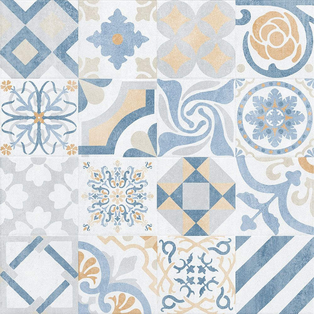 Dusted Ornamental Decor Tiles