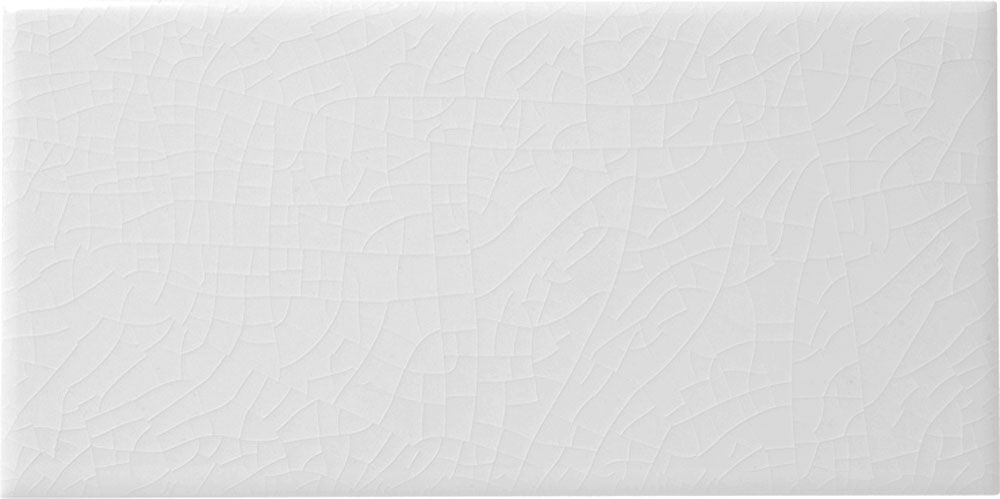Bastille White Crackle Metro Tiles