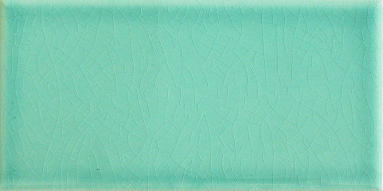 Monceau Teal Smooth Crackle Metro Tiles