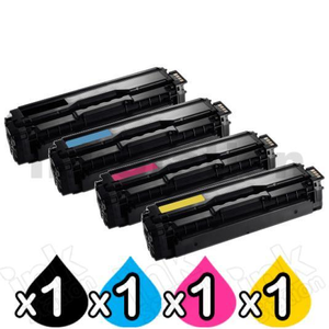 4-Pack Compatible Samsung CLP-680, CLX-6260 Cartridge Combo [CLT506L] [1BK,1C,1M,1Y]