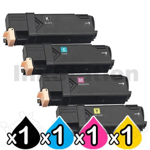 4 Pack Compatible Fuji Xerox DocuPrint CP305d,CM305df Toner Cartridges (CT201632-CT201635)