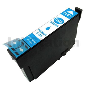 Compatible for Epson 220XL (C13T294292) Cyan High Yield Ink Cartridge - 450 pages