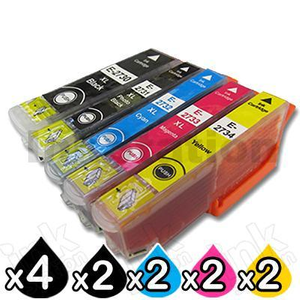 12-Pack Compatible for Epson 273XL High Yield Ink Combo [4BK,2PBK,2C,2M,2Y]