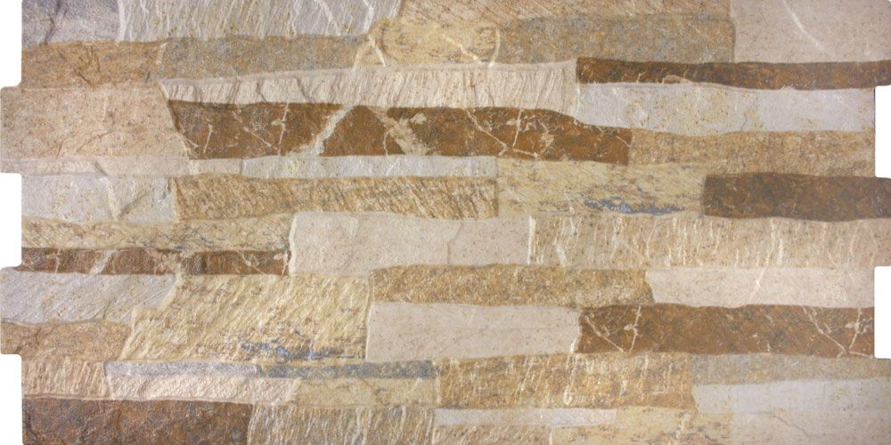 Beige Stone Effect Tiles