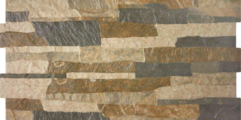 Multi Colour Stone Effect Tiles