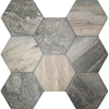 Ruvido Woodland Hexagon Tiles