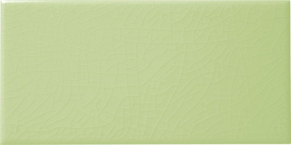 Le Vert De Maisons Green Crackle Metro Tiles