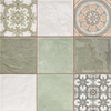 Jamilia Mint Decor Tiles