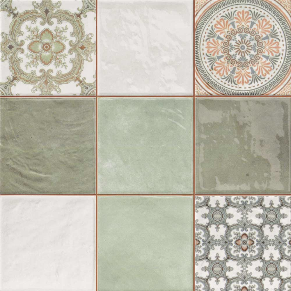Mint Decor Tiles