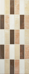 Cream Mixed Mosaic Gloss Tiles