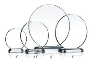 Crystal Circle Award Plaques
