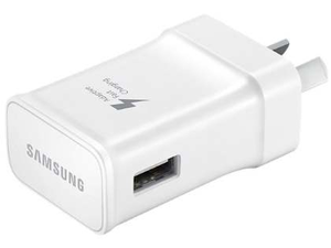 Genuine Samsung 15W USB-A Adaptive Fast Charging Adapter - White