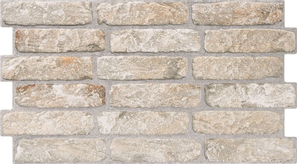 Beige Brick Slip Effect Tiles
