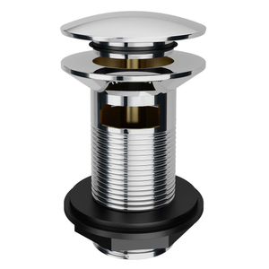 Cruze Slotted Click Clack Basin Waste - Chrome