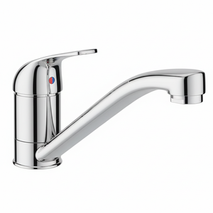 Bower Neptune Chrome Single Lever Kitchen Sink Mixer Tap with Swivel Spout