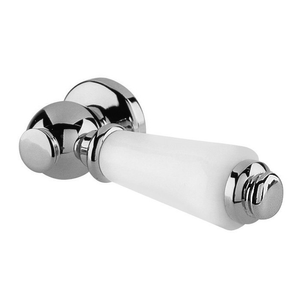 Hudson Reed White Ceramic Cistern Lever