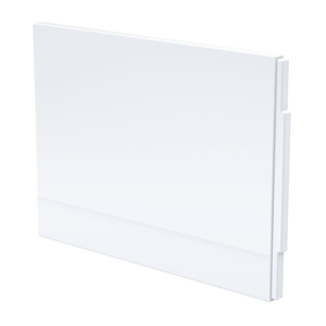 Nuie White Acrylic End Bath Panel 700mm Length