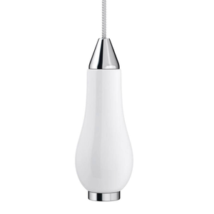 Coniston Traditional Ceramic &amp; Chrome Light Pull