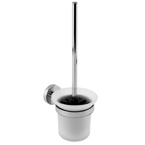 Orion Wall Mounted Toilet Brush &amp; Holder - Chrome