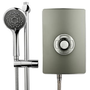 Triton - Aspirante 9.5kw Electric Shower - Gun Metal