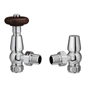 Chatsworth Traditional Chrome Thermostatic Radiator Valve - Energy Saving