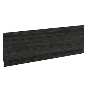 Brooklyn Black Wood Effect Front Bath Panel 1700mm Wide