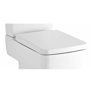 Nuie Bliss Square Soft Close Toilet Seat with Top Fix, Quick Release