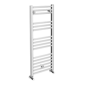 Toreno Heated Towel Rail – Chrome – 400 x 1000mm – Straight Bars